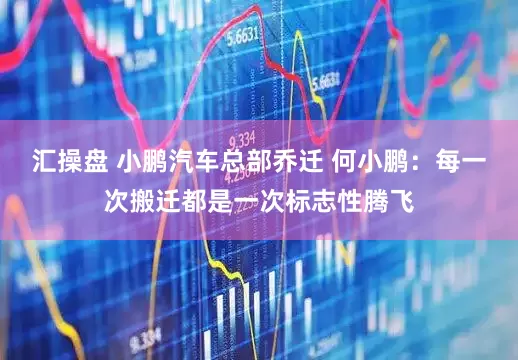 汇操盘 小鹏汽车总部乔迁 何小鹏：每一次搬迁都是一次标志性腾飞